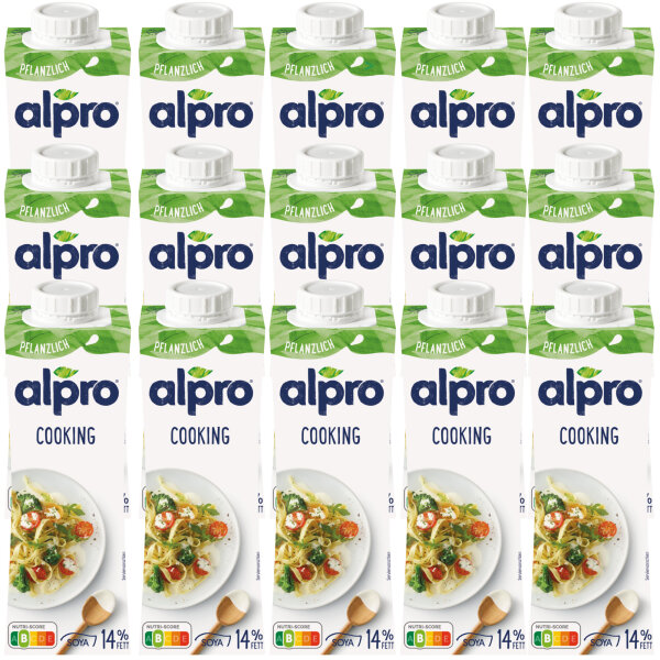 Alpro Soja Cuisine zum Kochen VPE (15x250ml Packung)