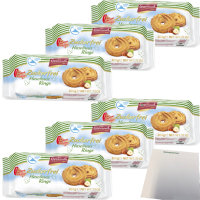 Coppenrath Haselnuss-Ringe ohne Zucker 6er Pack (6x200g...