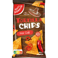 Gut&Günstig Tortilla Chips Hot Chili (300g Packung)