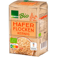 Edeka BIO Haferflocken kernig 3er Pack (3x500g Packung) +...