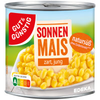 Gut&Günstig Sonnenmais zart und jung natursüß (330g Dose)