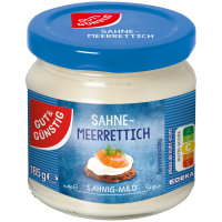 Gut&Günstig Sahnemeerrettich Sahnig-Mild (185g...