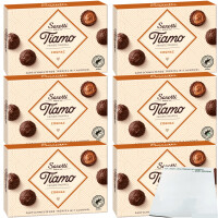 Sarotti Tiamo Cognac Sahne Trüffel 6er Pack (6x125g Packung) + usy Block