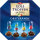 Trumpf Edle Tropfen in Nuss blau Obstbrände 3er Pack (3x250g Packung) + usy Block