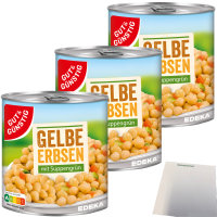 Gut&Günstig Gelbe Erbsen mit Suppengrün 3er...