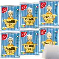 Gut&Günstig Nudeln Fusilli Pasta aus Italien 6er...