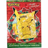 Pokemon Adventskalender mit Pikachu Puzzle (65g Packung)