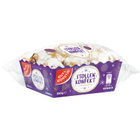 Gut&Günstig Stollenkonfekt mit 20 % Marzipanfüllung 6er Pack (6x350g Packung) + usy Block