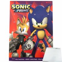 Sonic Prime Adventskalender (65g Packung) + usy Block