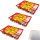 Gut&Günstig Snack Mix knusprige Knabbervielfalt 3er Pack (3x300g Packung) + usy Block