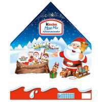 Ferrero Kinder Maxi Mix Adventskalender Motiv: Rentierhof (351g Packung)