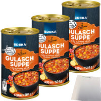 Edeka Gulaschsuppe kräftig im Geschmack mit viel...