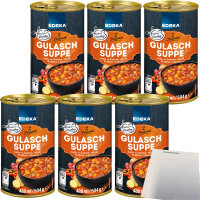 Edeka Gulaschsuppe kräftig im Geschmack mit viel...