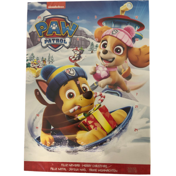 PAW Partol Adventskalender Milchschokolade (65g)