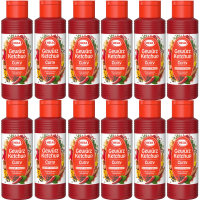 Hela Curry Gewürz Ketchup leicht scharf VPE (12x300ml Flasche)