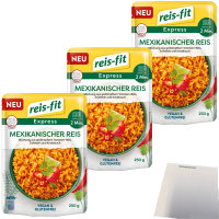 Reis-Fit Express mexikanischer Reis Vegan und Glutenfrei...