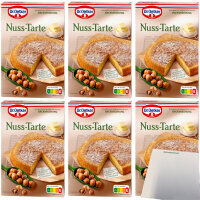 Dr. Oetker Backmischung für Nuss-Tarte 6er Pack...