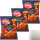 ültje Erdnüsse Fusion Paprika Flamed Style 3er Pack (3x150g Beutel) + usy Block