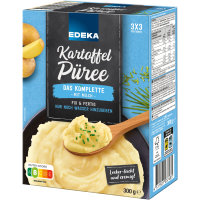 Edeka Kartoffelpüree komplett mit Milch 3er Pack...