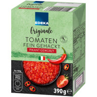 Edeka Originale Tomaten fein gehackt pikant gewürzt...