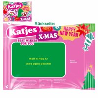 Katjes Peace & Love Vegan Neujahr Edition 2024 6er Pack (6x175g Packung) + usy Block