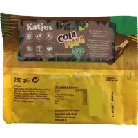 Katjes Family Cola Playa Fruchtgummi Cola-Fläschchen 3er Pack (3x250g Packung) + usy Block