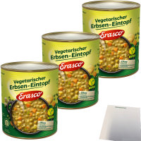 Erasco vegetarischer Erbsen-Eintopf 3er Pack (3x800g...