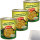 Erasco vegetarischer Erbsen-Eintopf 3er Pack (3x800g Dose) + usy Block