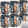 Edeka Weizenmehl Type 550 ideal für Hefegebäck und helle Brote 6er Pack (6x1kg Packung) + usy Block