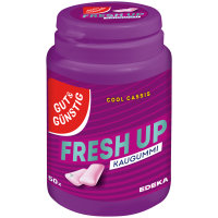 Gut&Günstig Kaugummi Cool Cassis zuckerfrei 3er...