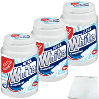 Gut&Günstig Kaugummi Ultra White zuckerfrei 3x50...