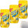 Gut&Günstig Zitronen-Teegetränk kalt oder heiß zu genießen 50% kalorienreduziert 3er Pack (3x400g Packung) + usy Block