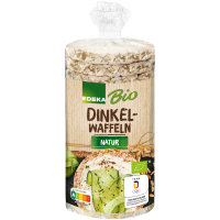Edeka Bio Dinkelwaffeln natur 6er Pack (6x120g Packung) +...