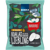 Edeka Euka-Menthol Bonbons zuckerfrei 3er Pack (3x125g Packung) + usy Block