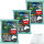 Edeka Euka-Menthol Bonbons zuckerfrei 3er Pack (3x125g Packung) + usy Block