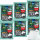 Edeka Euka-Menthol Bonbons zuckerfrei 6er Pack (6x125g Packung) + usy Block