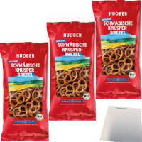 Huober Original Schwäbische Knusperbrezeln 3er Pack...