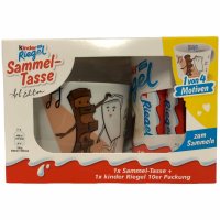 Kinder Riegel Sammeltasse 2024 Art Edition Motiv 3 My heart beats for you