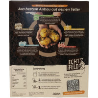 Echt vom Feld Bratkartoffeln mit Zwiebeln 6er Pack (6x400g Packung) + usy Block