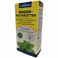 Zirkulin Magen-Kautabletten 6er Pack (6x40 Stück) + usy Block