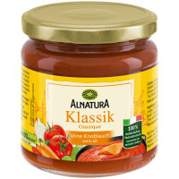 Alnatura Bio Tomatesauce Klassik ohne Knoblauch (350 ml...