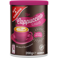 Gut & Günstig Cappuccino Classico Instant 6er...