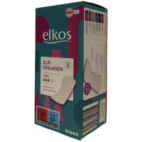 Elkos Slipeinlagen Lang 6er Pack (6x32 Stück) + usy Block