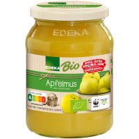 Edeka Bio Apfelmus ohne Zuckerzusatz (360g Glas)