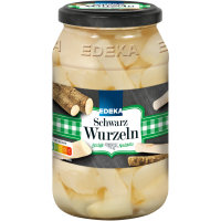 Schwarzwurzeln geschälte Abschnitte erntefrisch...