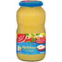 Gut&Günstig Apfelmus ohne Zuckerzusatz 6er Pack (6x710g Glas) + usy Block