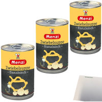 Menzi Zwiebelsuppe Französische 3er Pack (3x400ml...