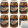 Edeka Pfifferlinge waldfrisch verarbeitet feinste Auslese 6er Pack (6x180g Glas) + usy Block