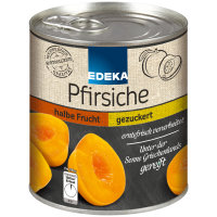 Edeka Pfirsiche halbe Frucht erntefrisch verarbeitet 3er...