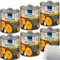 Edeka Pfirsiche halbe Frucht erntefrisch verarbeitet 6er...